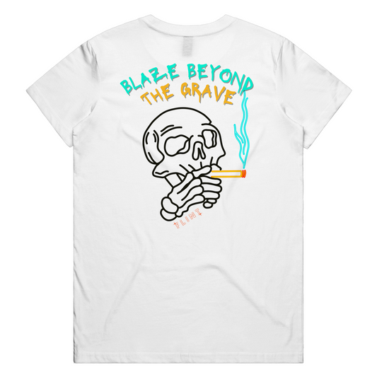 Blaze Beyond The Grave Womens Tee